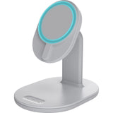 OtterBox Wireless MagSafe Charging Stand, Strong Magnetic Alignment and Attachment with MagSafe, Sleek Device Charging Station for iPhone, White My Outlet Store Ltd.
