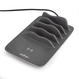Veho TA-7 Desktop 4 Port USB Charging Hub with Built-In Qi Wireless Charging Mat (VAA-012-TA7-UK) My Outlet Store Ltd.