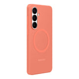 Samsung Galaxy S26+ Silicone Magnet Case, Coral Red My Outlet Store Ltd.