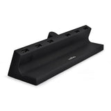 Veho TA-6 Desktop 6 Port USB Charging Hub | 6 Port USB Charger | Portable | Travel | 150+ Country Compatibility | Desktop Charging Station | 2.4A (35W/7A) – Black (VAA-016-USB) My Outlet Store Ltd.