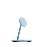 Twelve South HiRise 2 Deluxe 2-in-1 Wireless Charging Station, Glacial Blue | for Apple Devices - Qi2 MagSafe Charger, Fast Wireless Charger Stand for iPhone 15 14 13 12 Pro & Max, AirPods Pro/3/2 My Outlet Store Ltd.