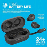 JLab JBuds Air True Wireless Earbuds, Wireless Headphones Bluetooth - Wireless Ear Buds with USB Charging Case, IP55 Sweat Resistant Sports Earphones and Custom EQ3 Sound - Bluetooth Earbuds, Black My Outlet Store Ltd.