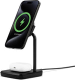 Cygnett ChargeBase 2-in-1 Magnetic Wireless Charging Stand, Qi2 Compatible Black My Outlet Store Ltd.