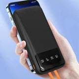 Dudao K6Pro Universal 10000mAh Power Bank with USB Cable, USB Type C - Black My Outlet Store Ltd.