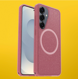 OtterBox Symmetry Series Case with Magnets for Samsung Galaxy S25 Stardust/Pink My Outlet Store