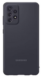 Samsung compatible A72 Silicone Back Cover - Black My Outlet Store Ltd.