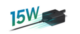 Samsung 15W Adaptive Fast Charger (USB C without Cable) - Black My Outlet Store Ltd.