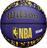 Wilson Nba Alnce Bskt Basketball Los Angeles Lakers Size 7 My Outlet Store Ltd.