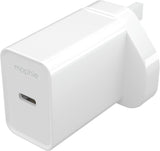 Mophie 20W USB-C Fast Charger Wall Adapter for UK - White My Outlet Store Ltd.