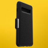 OtterBox Strada Case for Galaxy S10 Shockproof Drop proof Premium Leather Black My Outlet Store