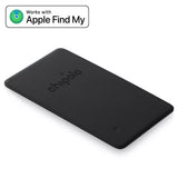 Chipolo CARD Spot Works with the Apple Find My Network Black My Outlet Store