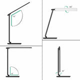 AUKEY Led Desk Lamp 5 Colours Temperatures 7 Brightness Levels USB Charging Port My Outlet Store