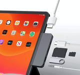 Targus HyperDrive 6-in-1 USB-C Hub for iPad Pro / Air - 3.5mm Audio Jack, Grey My Outlet Store