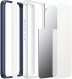 Samsung Galaxy S22 Frame Cover Navy Back Case My Outlet Store Ltd.