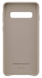 Samsung Protective Leather Cover for Galaxy S10 - Dark Grey My Outlet Store Ltd.