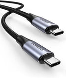 UGREEN US355 USB-C to USB-C 3.1 Gen.2, PD, 5A, 100W, 4K, 10Gbps, 1m (Black) My Outlet Store Ltd.