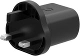 Cygnett PowerPlus 20W USB-C PD Wall Charger UK - Black - Wall Plug Fast Charging My Outlet Store Ltd.