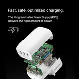 Belkin BoostCharge 3-Port USB-C Wall Charger with PPS 67W Fast Charging White My Outlet Store Ltd.