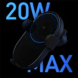 Xiaomi 20W Wireless Fast Car Charger for iPhone Samsung Huawei Mi Black My Outlet Store