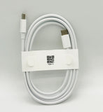 1m USB-C to USB-C Fast Charging Durable White Cable My Outlet Store