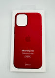 Apple Silicone Back Case with MagSafe for iPhone 12 mini - (PRODUCT) Red My Outlet Store