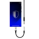 3mk USBC Jack 3.5mm Aluminium Adaptor  Silver/Black My Outlet Store Ltd.