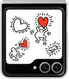 Samsung Galaxy Official Keith Haring Flipsuit Case for Galaxy Z Flip6, White My Outlet Store Ltd.