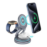 QDOS SnapStand Series Wireless Charger 3in1 Qi2 Foldable Charging Stand My Outlet Store Ltd.