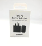 Samsung 15W Adaptive Fast Charger (USB C without Cable) - Black My Outlet Store Ltd.