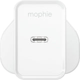 Mophie 20W USB-C Fast Charger Wall Adapter for UK - White My Outlet Store Ltd.