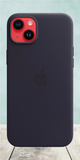 Apple iPhone 14 Plus Leather Case with MagSafe - Midnight My Outlet Store