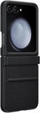 Samsung Galaxy Official Flap Eco-Leather Case for Z Flip5, Black My Outlet Store Ltd.