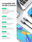 UGREEN US355 USB-C to USB-C 3.1 Gen.2, PD, 5A, 100W, 4K, 10Gbps, 1m (Black) My Outlet Store Ltd.