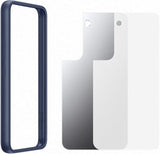 Samsung Galaxy S22 Frame Cover Navy Back Case My Outlet Store Ltd.