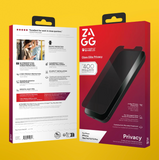 ZAGG Glass Elite Privacy Screen Protector for iPhone 16e/14/13/13 Pro My Outlet Store