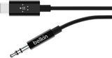 Belkin RockStar 3.5mm with USB-C Connector audio cable USB-C Black My Outlet Store Ltd.