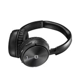 Swissten Comfort Trix Micro FM Bluetooth Headphones - Black My Outlet Store