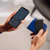 Chipolo CARD Spot Works with the Apple Find My Network Black My Outlet Store
