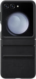 Samsung Galaxy Official Flap Eco-Leather Case for Z Flip5, Black My Outlet Store Ltd.