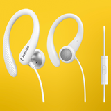Philips Audio Sports Headphones With Microphone, In-Ear Secure Fit White My Outlet Store Ltd.