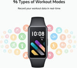 HONOR Band 7 Fitness Tracker, Heart Rate, Oxygen, SmartWatch Android, IOS, Black My Outlet Store