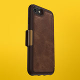 OtterBox Strada Wallet Case for iPhone 7/8/SE 2nd Gen/SE 3rd Gen - Brown My Outlet Store