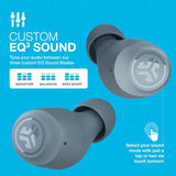 JLab Go Pop+ True Wireless Earbuds In Ear Headphones  35+ Hours Playtime Gray My Outlet Store Ltd.