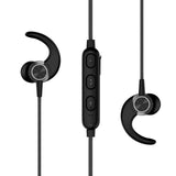 Swissten Active Series Magnetic Sports Bluetooth Headphones - Black My Outlet Store