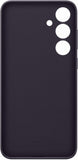 Samsung Galaxy Official S24+ Vegan Leather Back Case, Dark Violet My Outlet Store