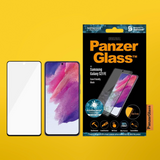 Panzer Glass Samsung Galaxy S21 FE Case Friendly Screen Protector - Black My Outlet Store Ltd.