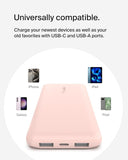Belkin 10000mAh Portable Powerbank, 10K USBC portable charger  Rose Gold My Outlet Store Ltd.