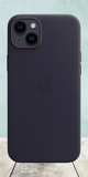 Apple iPhone 14 Plus Leather Case with MagSafe - Midnight My Outlet Store