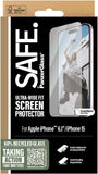 PanzerGlass Safe Ultra Wide Fit Screen Protector for Apple iPhone 16/15 / 14 Pro My Outlet Store Ltd.