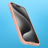 OtterBox React Series Back Case for iPhone 15 Pro Max - Clear/Peach My Outlet Store